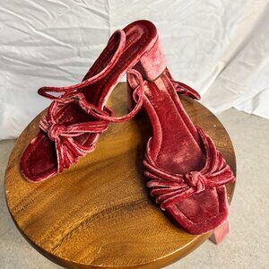 Loeffler Randall Olivia Knot Mid Heel Sandals